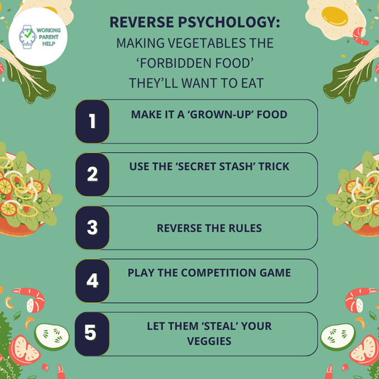 Reverse Psychology: Making Vegetables the ‘Forbidden Food’ They’ll Want to Eat