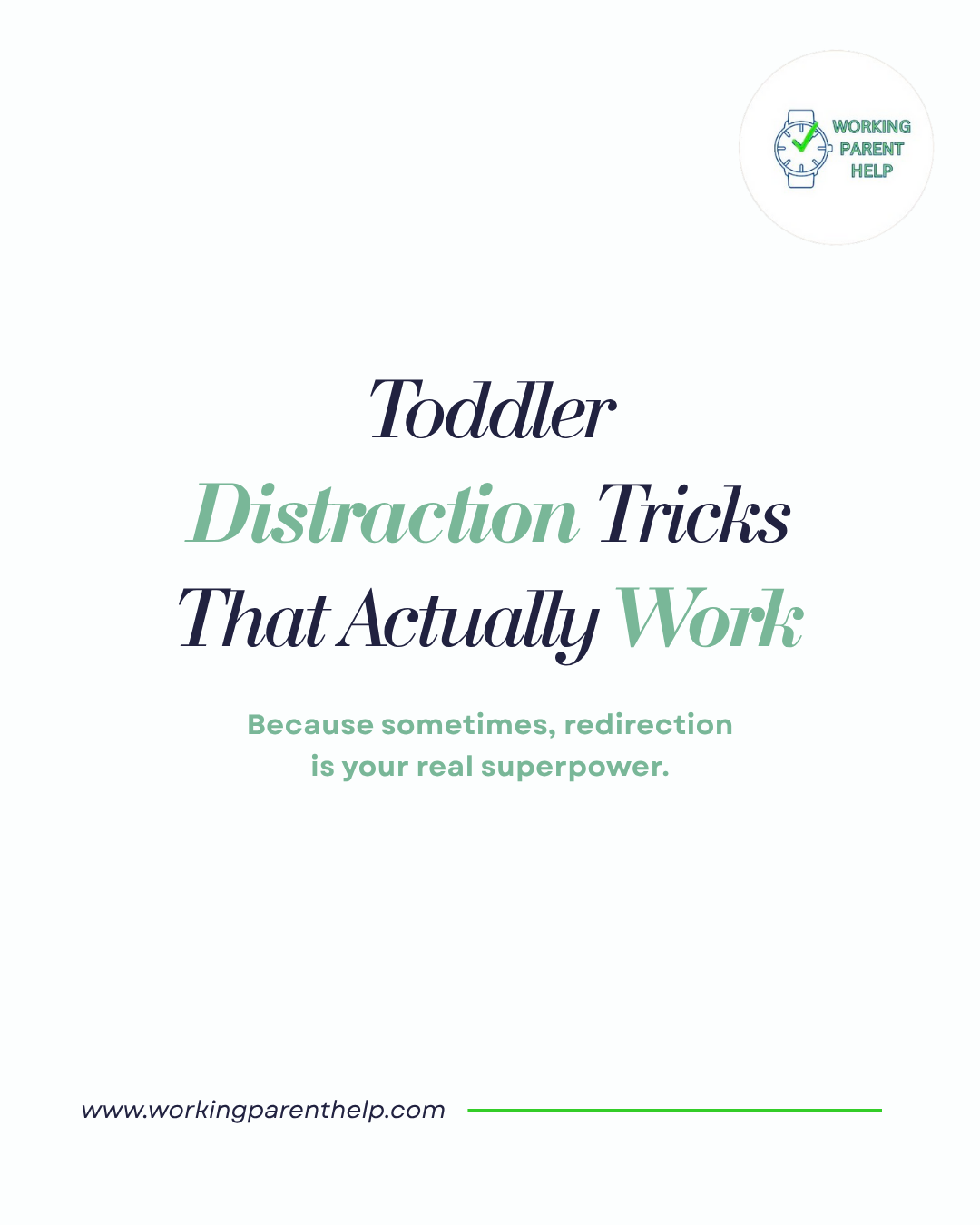Toddler Distraction Tricks That Actually Work
