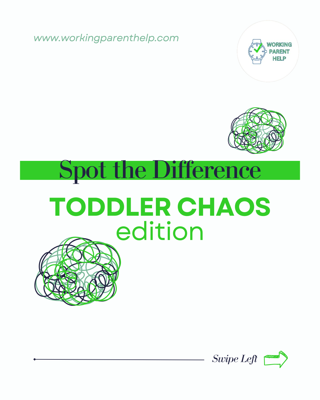 Spot the Difference: Toddler Chaos Edition