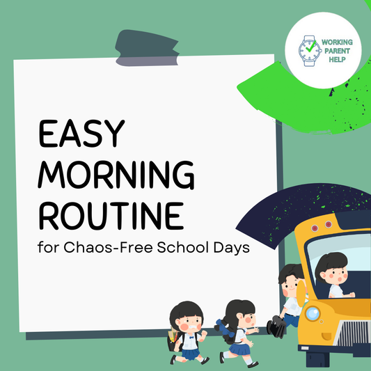 Easy Morning Routine for Chaos-Free School Days