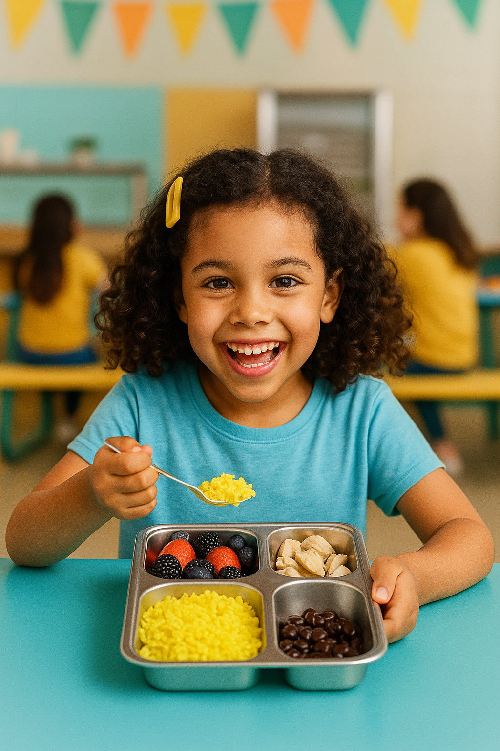 Nature Crate Stainless Steel Lunch Box for Kids